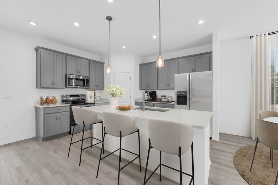 Spacious Kitchen