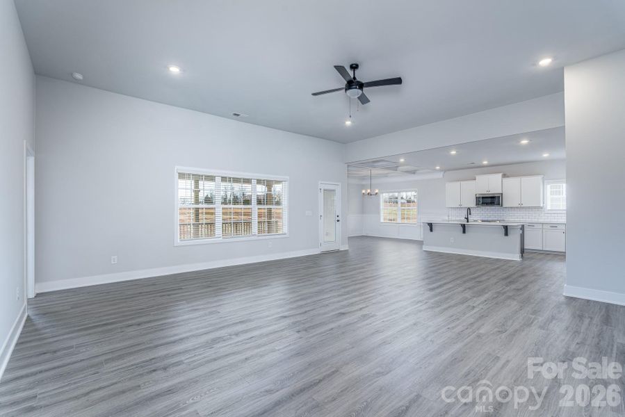 Spacious, unfurnished interior of a new home in McNeely Farms, Mount Ulla (Image 9).