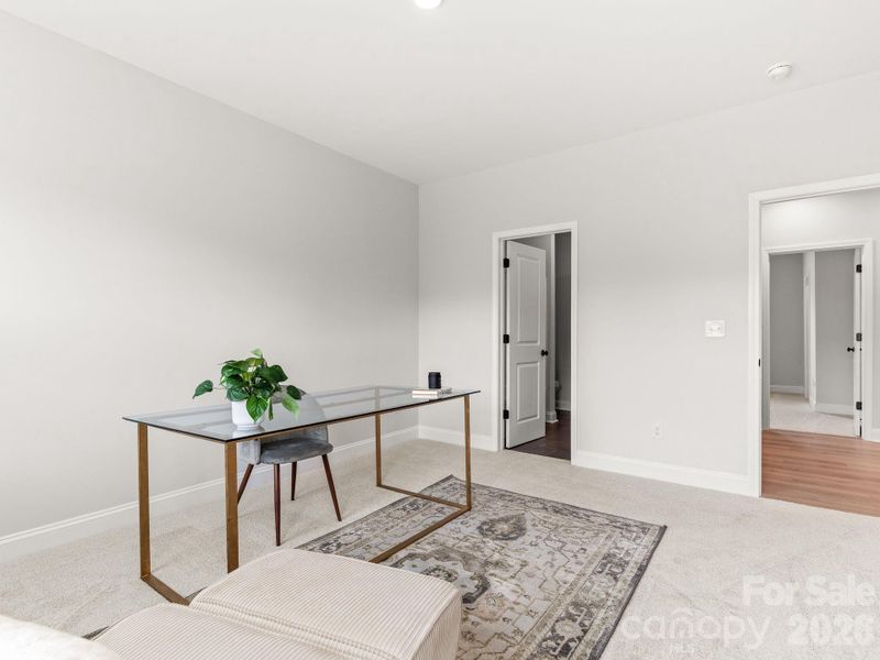 Furnished interior view inside a new home in , Asheville (Image 18).