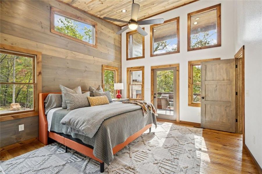Furnished interior view inside a new home in , Mineral Bluff (Image 34).