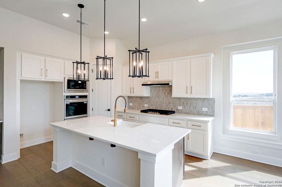 Furnished interior view inside a new home in Mayfair: 50ft. lots, New Braunfels (Image 12).