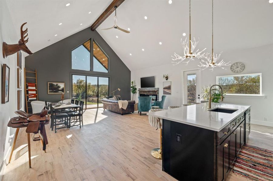 Furnished interior view inside a new home in , Desdemona (Image 30).