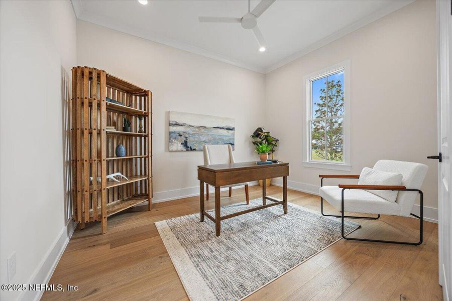 Furnished interior view inside a new home in River Landing at Nocatee (DF Luxury Homes), Ponte Vedra (Image 8). Furnished interior view inside a new home in River Landing at Nocatee (DF Luxury Homes), Ponte Vedra (Image 8).