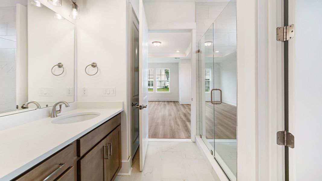 Furnished interior view inside a new home in , Summerville (Image 6).
