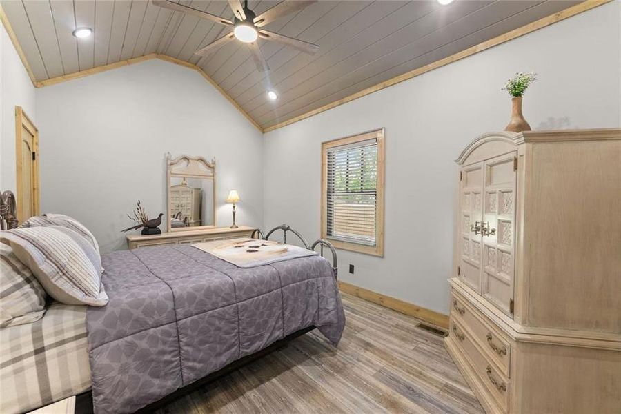 Furnished interior view inside a new home in , Cleveland (Image 44).