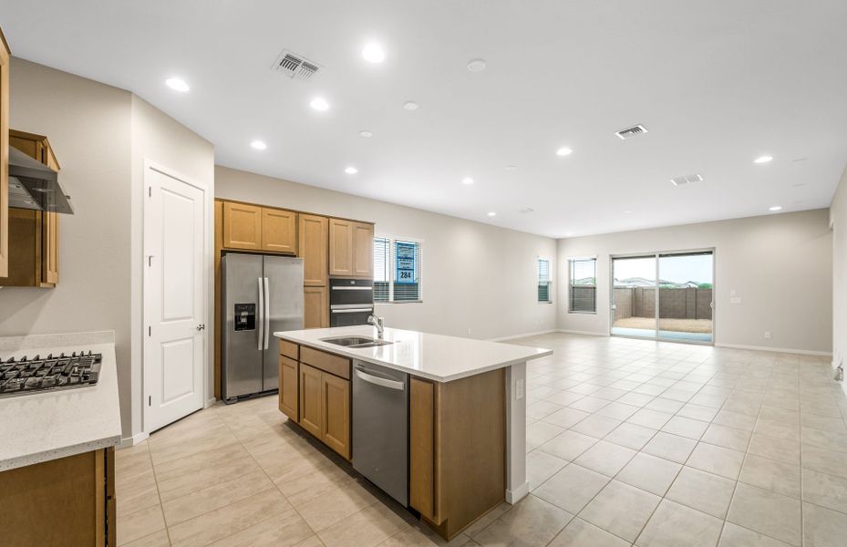 Furnished interior view inside a new home in Jorde Farms, Queen Creek (Image 6).