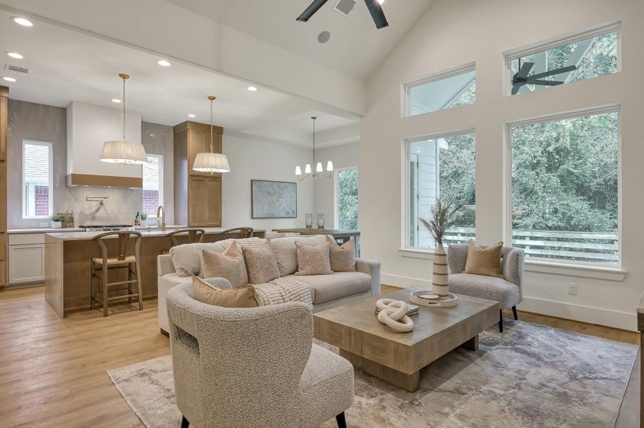 Furnished interior view inside a new home in , Willis (Image 40). Furnished interior view inside a new home in , Willis (Image 40).