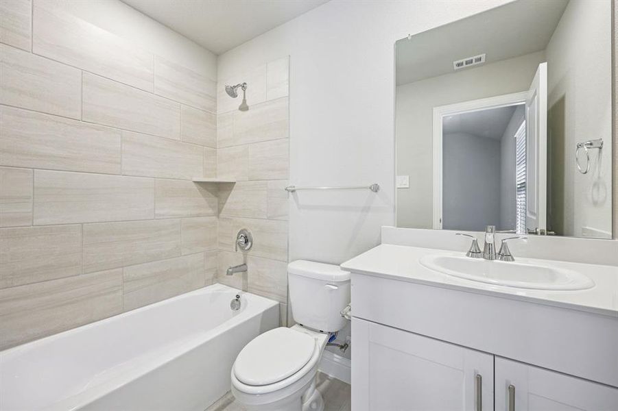 Photo is not of the actual home, but is an inspirational photo of builder’s model home and may depict options, furnishings, and/or decorator features that are not included.