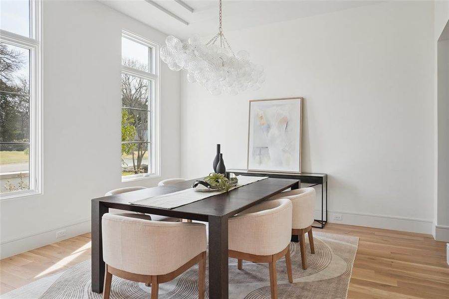 Furnished interior view inside a new home in , Dallas (Image 31). Furnished interior view inside a new home in , Dallas (Image 31).