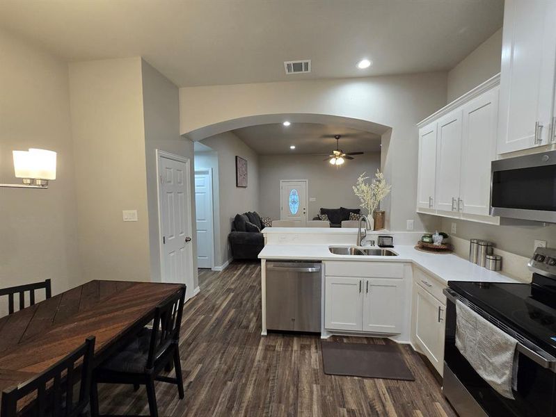 Furnished interior view inside a new home in , Mineral Wells (Image 15). Furnished interior view inside a new home in , Mineral Wells (Image 15).