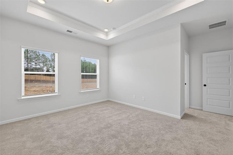 Spacious, unfurnished interior of a new home in Fuller Station, Loganville (Image 24).