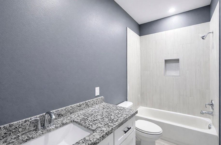 Furnished interior view inside a new home in , Houston (Image 3). Furnished interior view inside a new home in , Houston (Image 3).