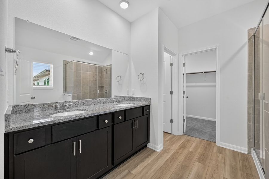 Furnished interior view inside a new home in Lisso, Pflugerville (Image 6).
