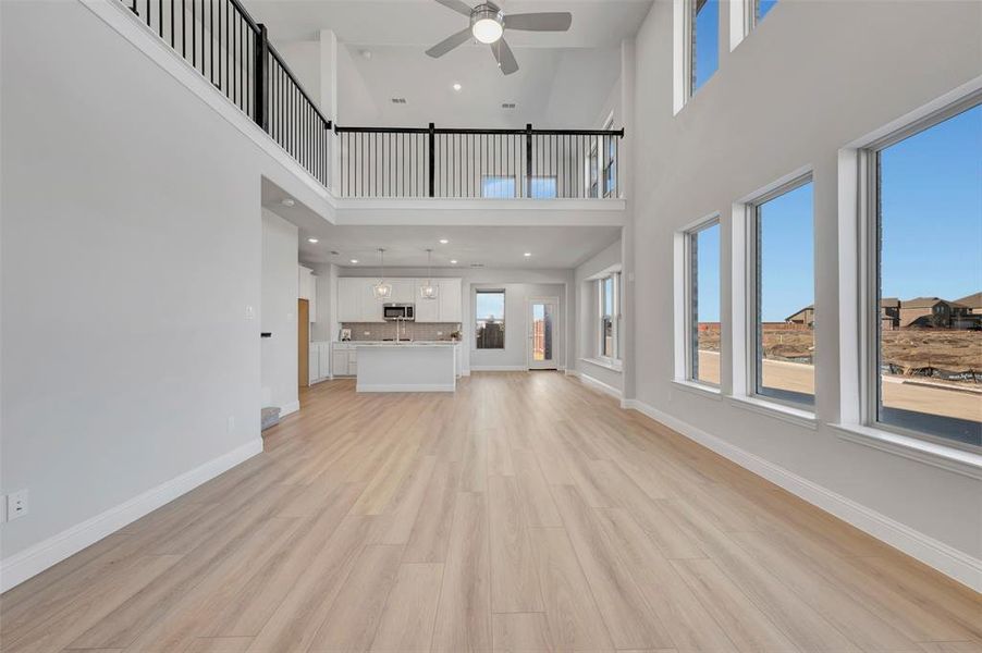 Spacious, unfurnished interior of a new home in Lilybrooke at Legacy Hills, Celina (Image 37).