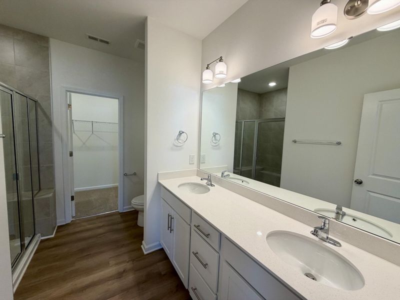 Furnished interior view inside a new home in Bellevue Townhomes, Greenville (Image 8).