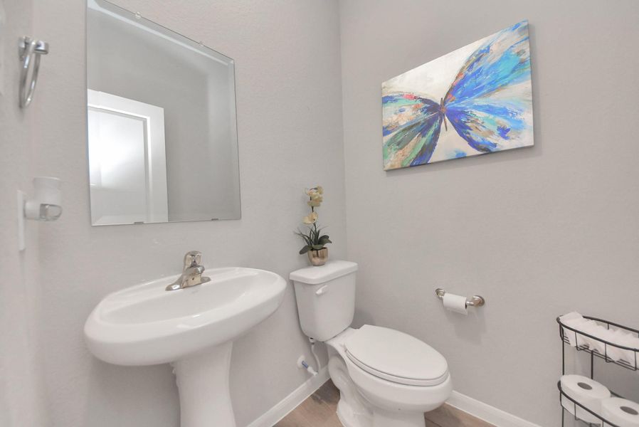 Furnished interior view inside a new home in Marisol, Katy (Image 31).