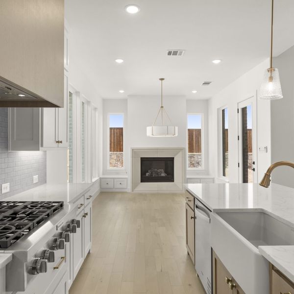 Furnished interior view inside a new home in Mosaic – 70′ Lots, Celina (Image 37).