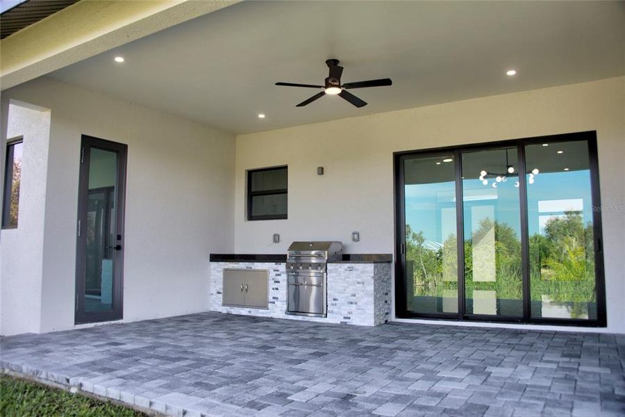 Exterior details and patio area of a home in , Port Charlotte (Image 4). Exterior details and patio area of a home in , Port Charlotte (Image 4).