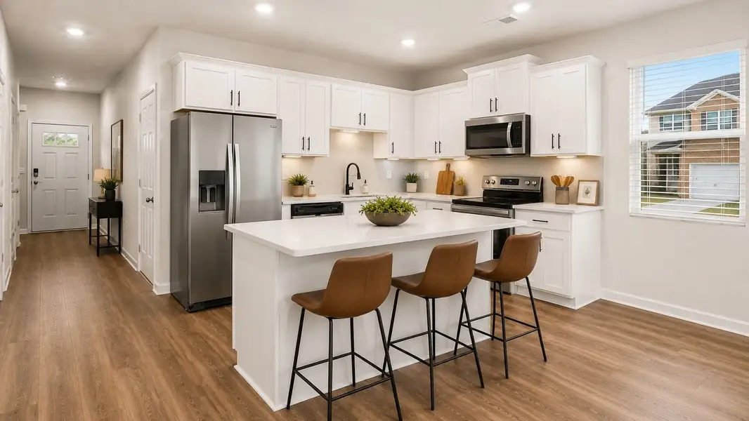 Furnished interior view inside a new home in Wellington Park, Lithonia (Image 2).