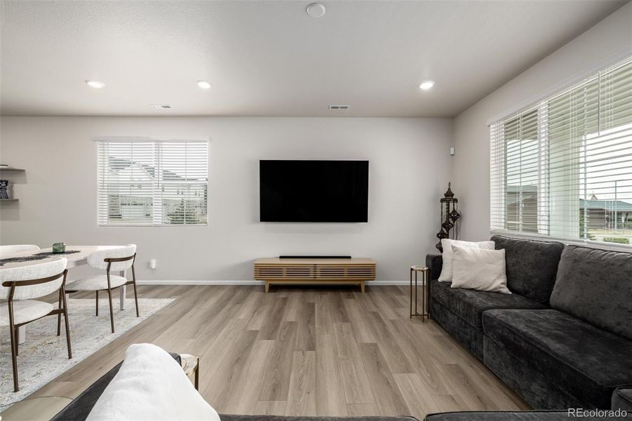 Furnished interior view inside a new home in , Aurora (Image 3). Furnished interior view inside a new home in , Aurora (Image 3).