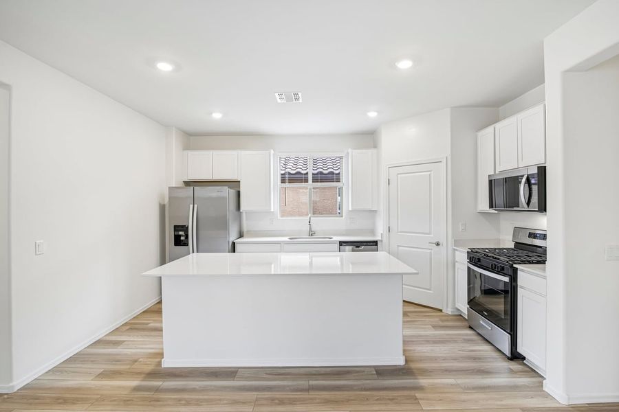 Furnished interior view inside a new home in Mirador Ridge Blossom, Tucson (Image 7).
