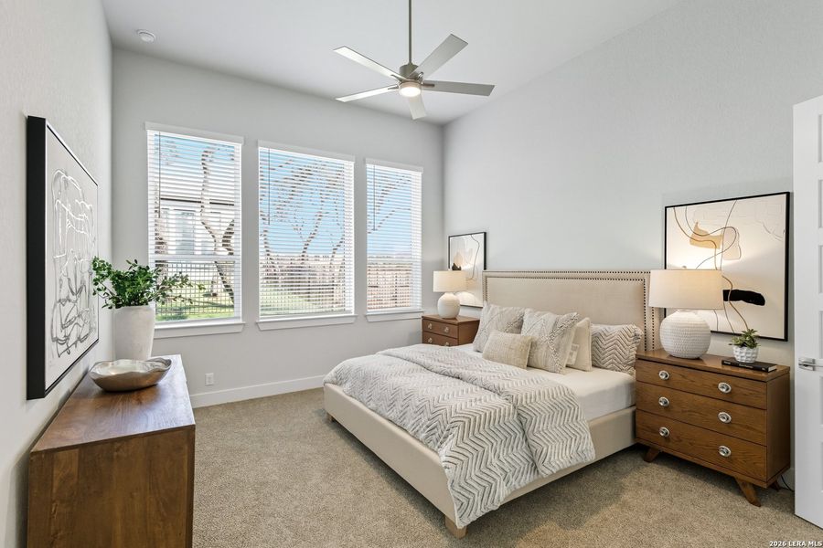 Furnished interior view inside a new home in Esperanza 50's, Boerne (Image 15).