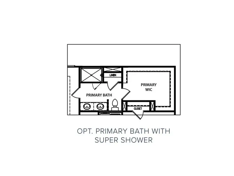 2D floor plan layout of this home in Sutton’s Landing, Statham, GA (Image 4).