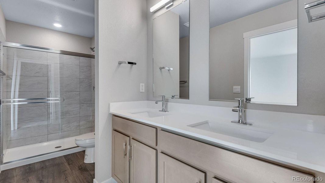 Furnished interior view inside a new home in Horizon Uptown, Aurora (Image 5).