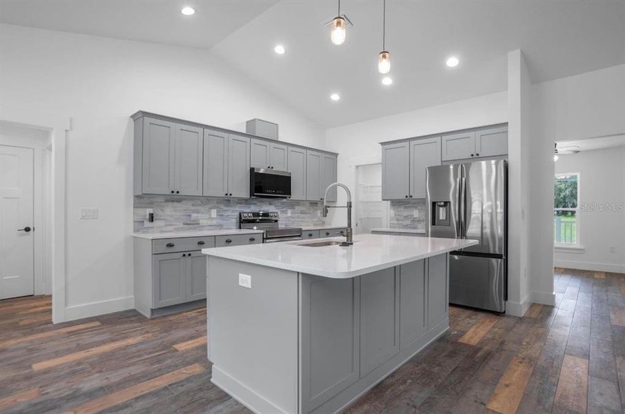 Furnished interior view inside a new home in , Webster (Image 11).