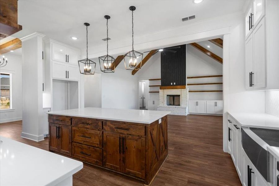 Furnished interior view inside a new home in , Lindale (Image 12).