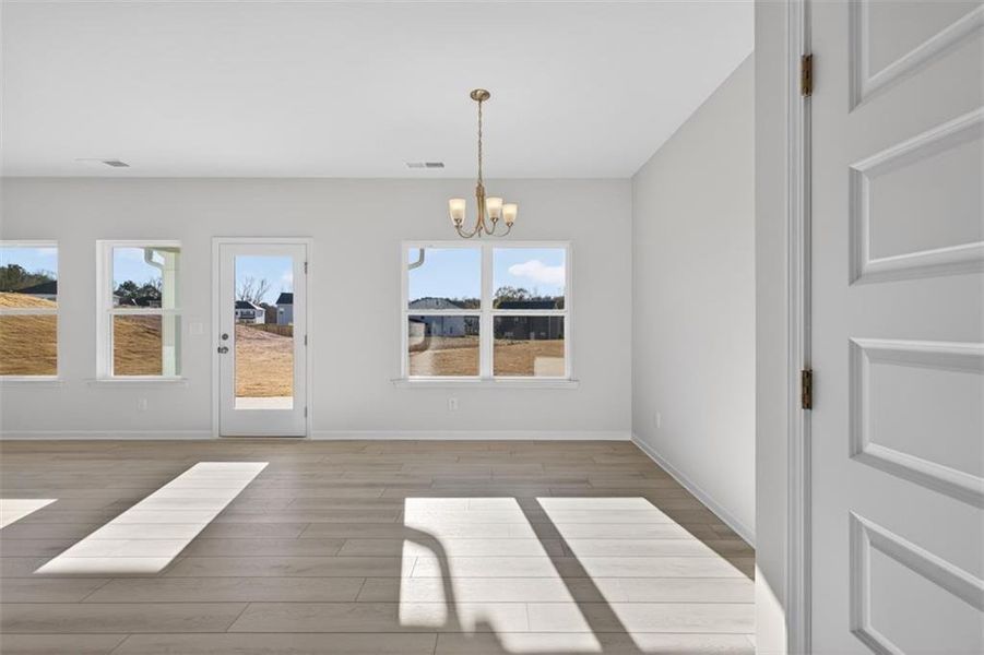 Spacious, unfurnished interior of a new home in Roxeywood Park, Winder (Image 18).