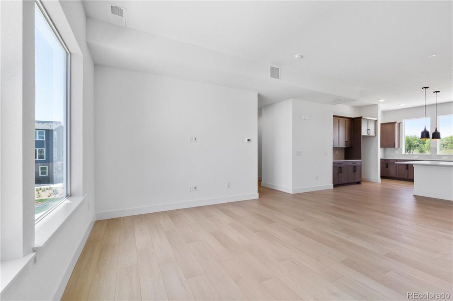 Large open kitchen and dining Large open kitchen and dining