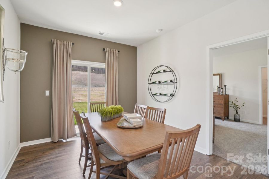 Photos are representative - model home