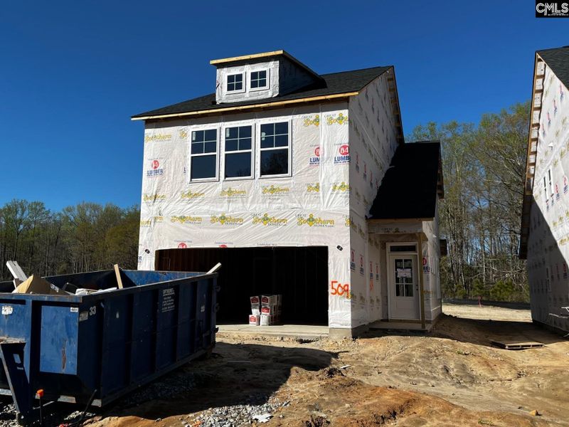 In-progress construction of a new home in Blythewood Farms, Blythewood, SC (Image 6).