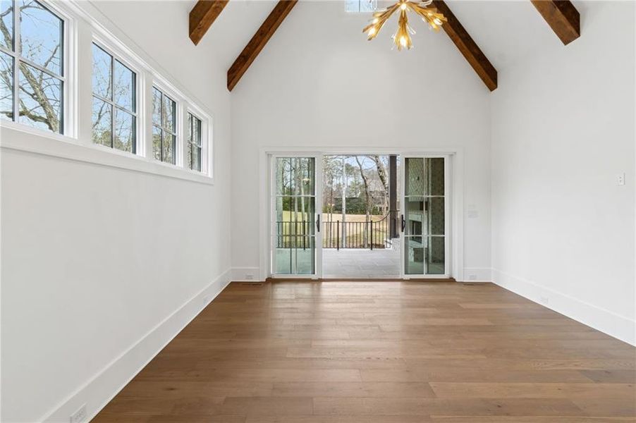 Spacious, unfurnished interior of a new home in , Suwanee (Image 28).