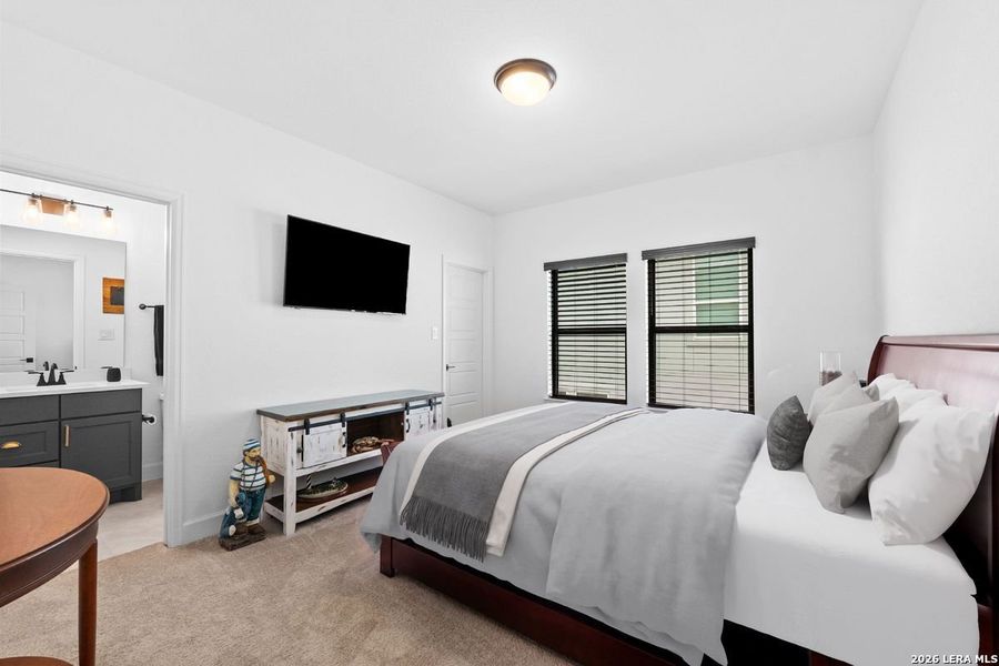 Furnished interior view inside a new home in Esperanza, Boerne (Image 26).