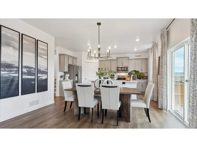 Furnished interior view inside a new home in Lakeside Canyon, Mead (Image 4).