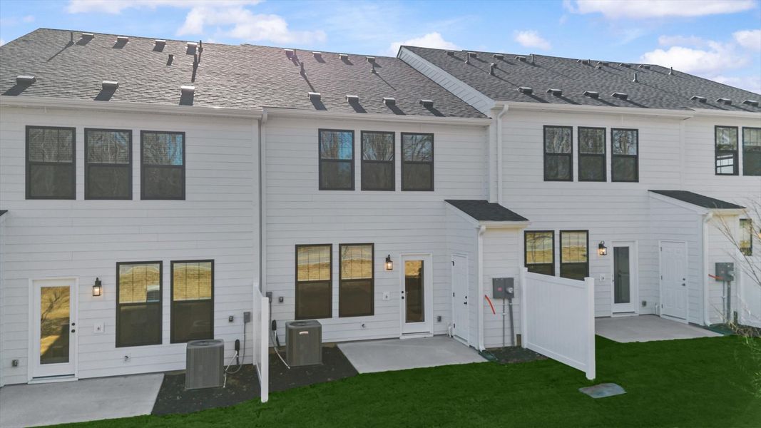 Established charm meets functional outdoor living with a spacious backyard located at Gresham Station in Simpsonville, SC