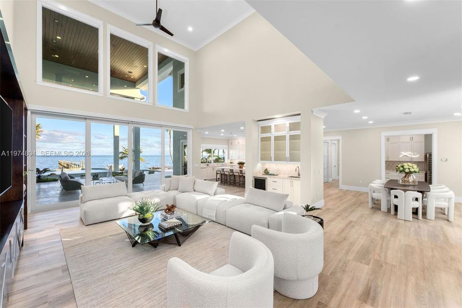 Furnished interior view inside a new home in , Tavernier (Image 15).