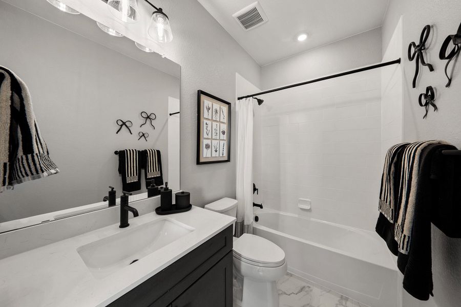 Representative furnished interior of a home built from the Glen by Trumark Homes in Trumark Homes at Tanterra, Parker (Image 35).