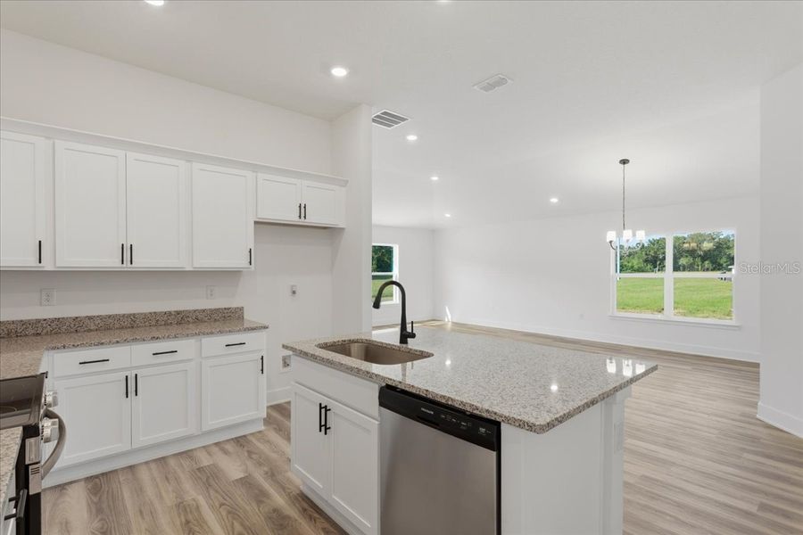 Furnished interior view inside a new home in Kirkland Farms, Alachua (Image 7).