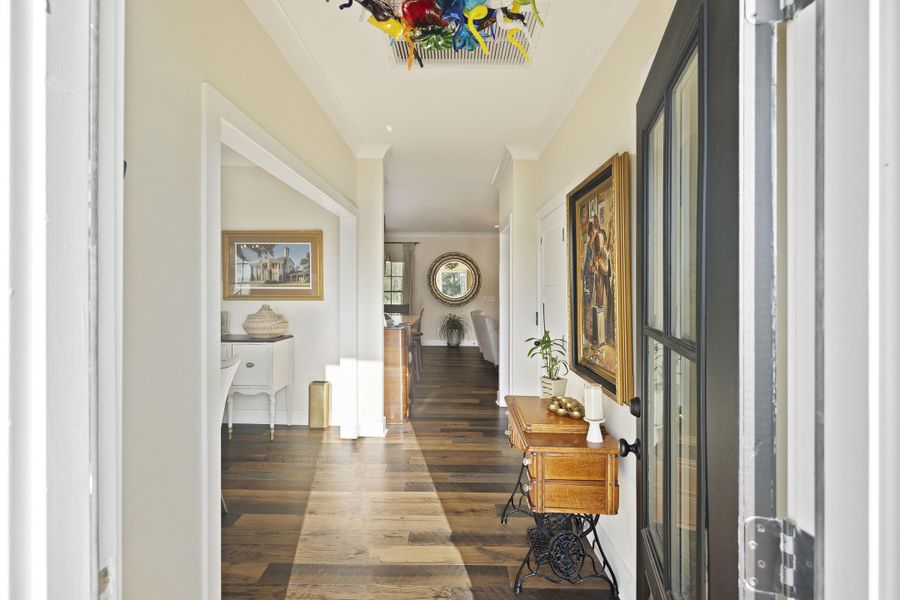 Furnished interior view inside a new home in , Meggett (Image 5).