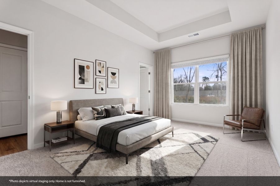 Furnished interior view inside a new home in Lakeview Village, Charlotte (Image 8).
