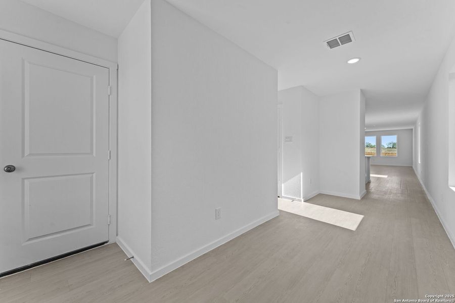 Spacious, unfurnished interior of a new home in Randolph Crossing: Cottage Collection, Converse (Image 14).