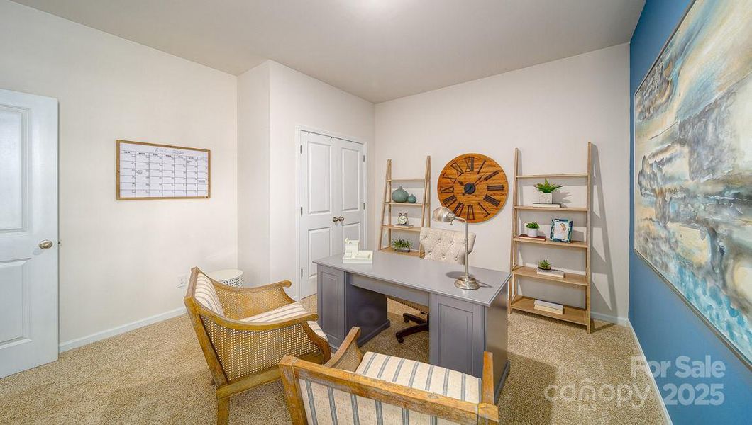 Furnished interior view inside a new home in Nolen Farm, Gastonia (Image 24).
