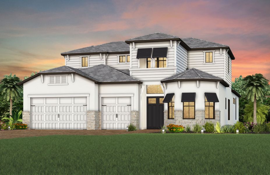 Exterior CO3 with optional stone detail Exterior CO3 with optional stone detail