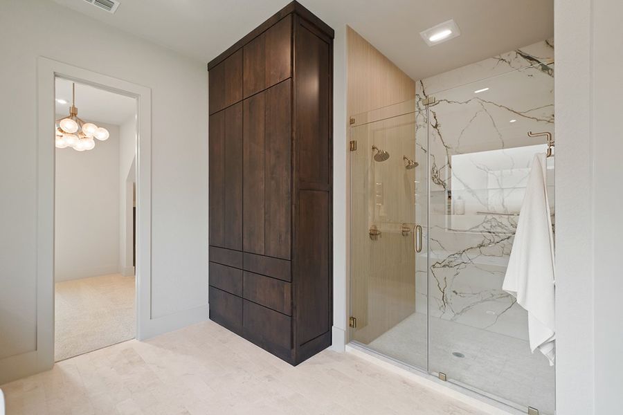 Furnished interior view inside a new home in COLTON - Fedrick Harris, Montgomery (Image 34). Furnished interior view inside a new home in COLTON - Fedrick Harris, Montgomery (Image 34).