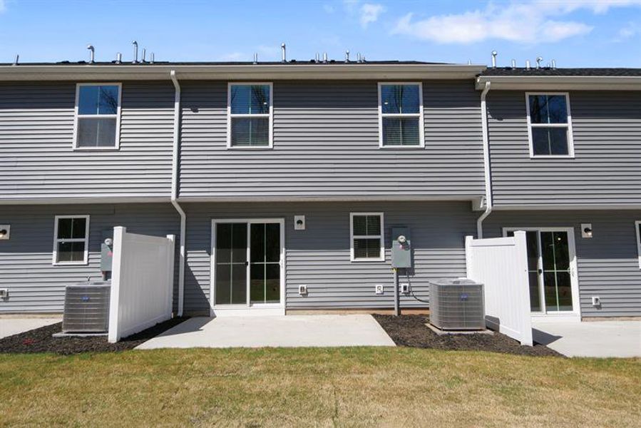 Exterior details and patio area of a home in Beech Glen, Anderson (Image 2).