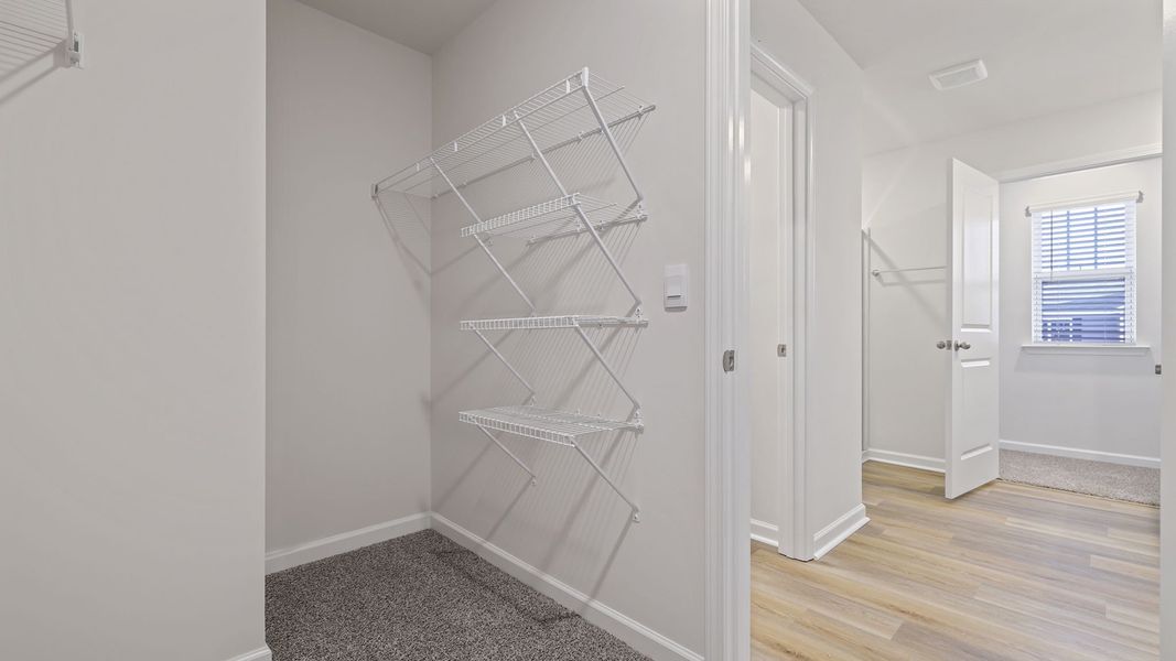 Spacious, unfurnished interior of a new home in Bentley Park, Greenwood (Image 30). Spacious, unfurnished interior of a new home in Bentley Park, Greenwood (Image 30).