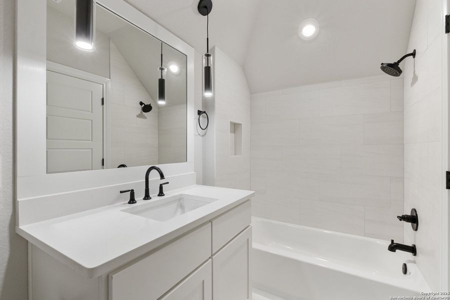 Furnished interior view inside a new home in , Castroville (Image 5).